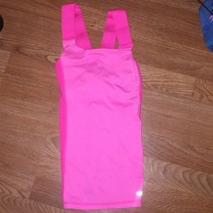 Pink athletic champion tank top